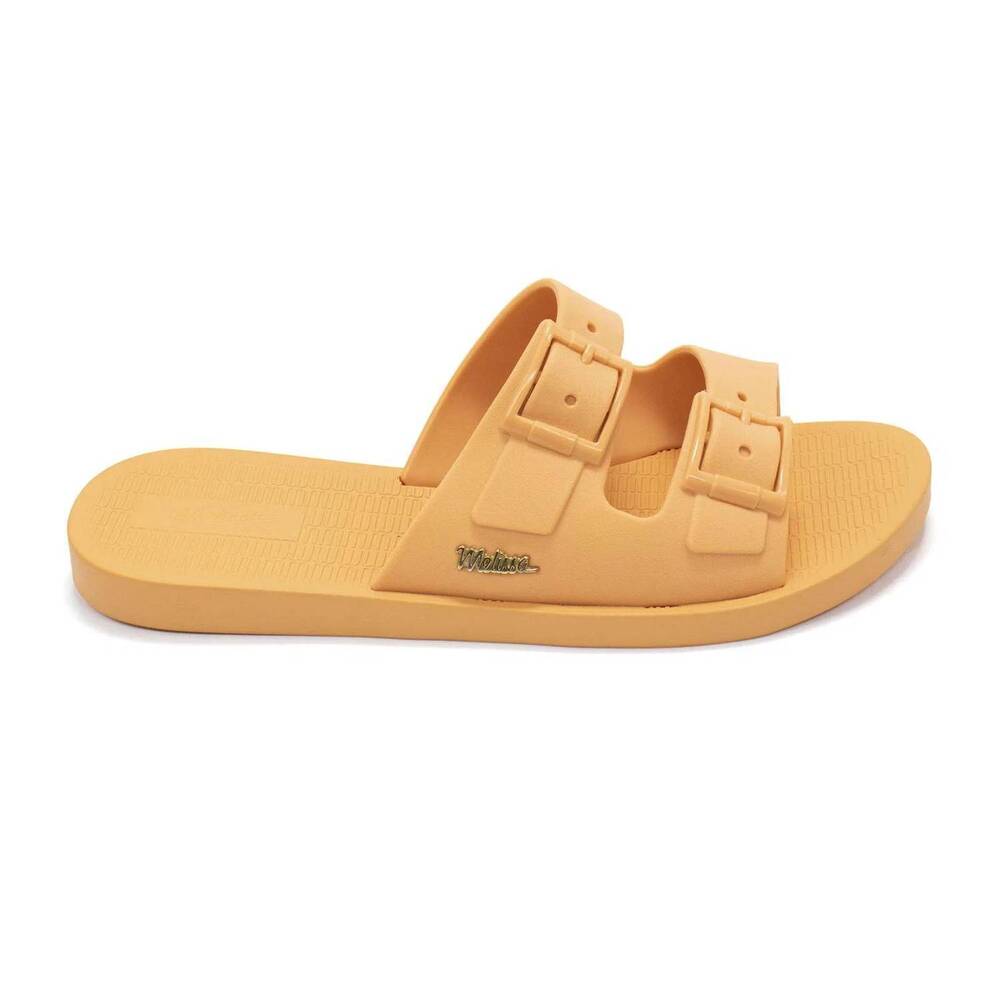 NEW MELISSA women's sun malibu slides in orange